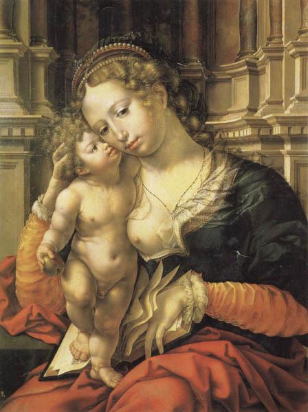 Jan Gossaert Mabuse Madonna and Child Germany oil painting art